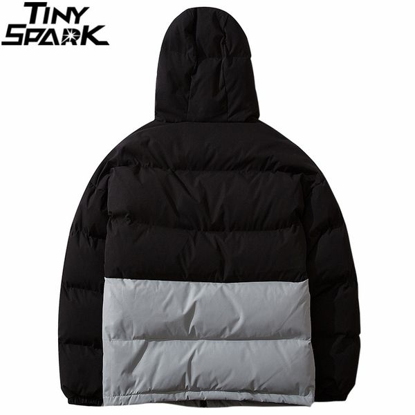 hip hop multi pockets jacket parka men color block patchwork streetwear hooded jacket harajuku cotton winter padded jacket coat 201204, Black
hip hop multi pockets jacket parka men color block patchwork streetwear hooded jacket harajuku cotton winter padded jacket coat 201204, Black