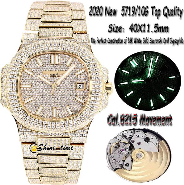5719/10g-010 18k gold fully paved with diamonds inlay case cal.8215 automatic mens watch version luminous luxry watches, Slivery;brown
5719/10g-010 18k gold fully paved with diamonds inlay case cal.8215 automatic mens watch version luminous luxry watches, Slivery;brown