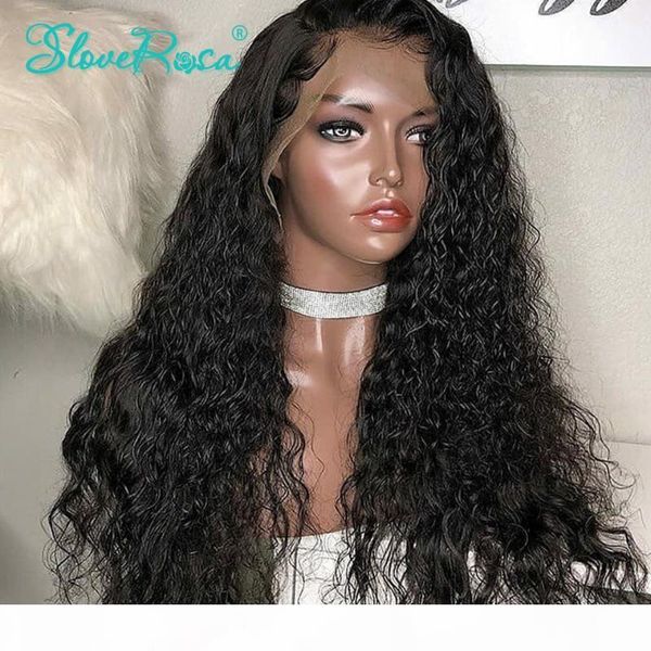 13x4 lace front human hair wigs 130 density water wave brazilian remy hair for black women with baby preplucked slove rosa, Black;brown
13x4 lace front human hair wigs 130 density water wave brazilian remy hair for black women with baby preplucked slove rosa, Black;brown