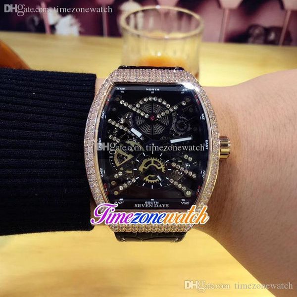 new yachting 44mm automatic mens watch rose gold diamond bezel black inner skeleton dial black leather rubber watches timezonewatc2706, Slivery;brown
new yachting 44mm automatic mens watch rose gold diamond bezel black inner skeleton dial black leather rubber watches timezonewatc2706, Slivery;brown