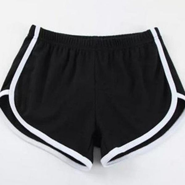 women black grey sport shorts summer casual shorts women blend elastic waist patchwork beach party shorts, White;black
women black grey sport shorts summer casual shorts women blend elastic waist patchwork beach party shorts, White;black