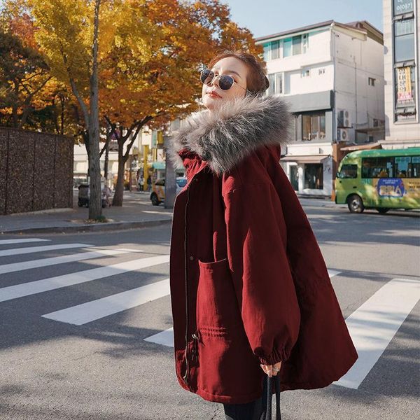 2021 new fashion women outwear parkas female women winter coat thickening zipper warm hooded winter jacket q3341, Black
2021 new fashion women outwear parkas female women winter coat thickening zipper warm hooded winter jacket q3341, Black