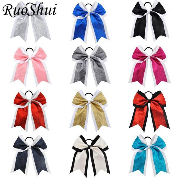 13pcs/lot 7 inch glitter cheerleading hair bow glitter grosgrain ribbon bows elastic band ponytail hair holder for girls/women1, Slivery;white
13pcs/lot 7 inch glitter cheerleading hair bow glitter grosgrain ribbon bows elastic band ponytail hair holder for girls/women1, Slivery;white