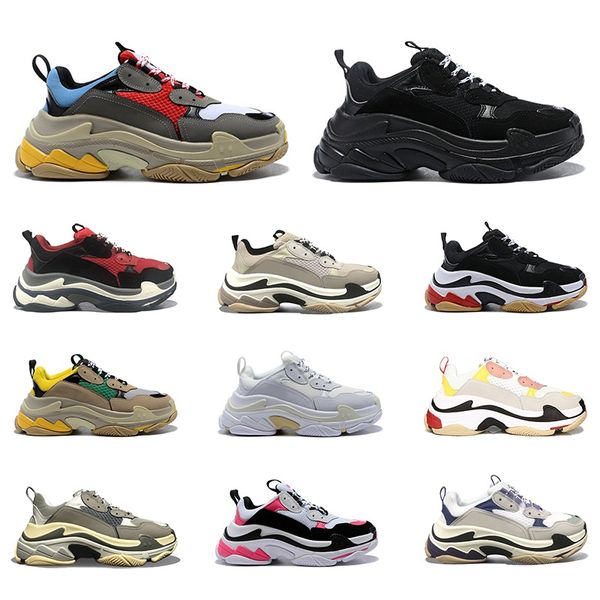 triple s men women shoes platform sneakers vintage black white bred beige pink mens trainers sports jogging walking size 36-45
triple s men women shoes platform sneakers vintage black white bred beige pink mens trainers sports jogging walking size 36-45