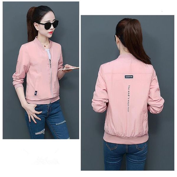women female new letter baseball jacket casual street long sleeve thin zipper bomber coat outwear feminino, Black;brown
women female new letter baseball jacket casual street long sleeve thin zipper bomber coat outwear feminino, Black;brown