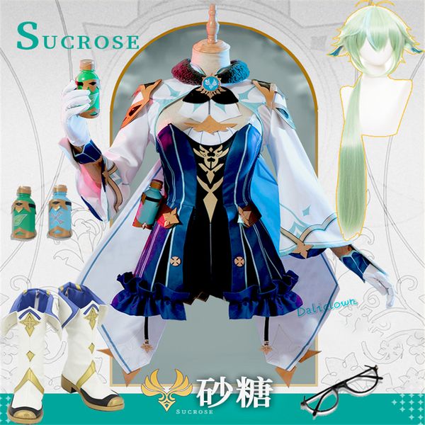 anime costumes sucrose cosplay genshin impact game suit sweet lolita dress party uniform cosplay costume anime wig shoes carnival women, Black
anime costumes sucrose cosplay genshin impact game suit sweet lolita dress party uniform cosplay costume anime wig shoes carnival women, Black