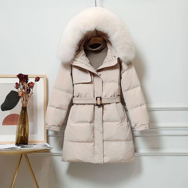women's down & parkas long winter coats women 2021 white duck jacket coat woman warm thicken overcoat female fur hooded, Black
women's down & parkas long winter coats women 2021 white duck jacket coat woman warm thicken overcoat female fur hooded, Black