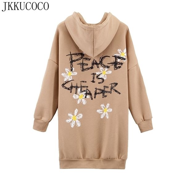 jkkucoco women hoodies letters print flowers hooded sweatshirts women hoodie pullovers loose long winter sweatshirt y200915, Black
jkkucoco women hoodies letters print flowers hooded sweatshirts women hoodie pullovers loose long winter sweatshirt y200915, Black