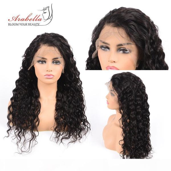 water wave lace front wig pre plucked bleached knots natural remy human hair wigs for woman arabella brazilian lace frontal wig, Black;brown
water wave lace front wig pre plucked bleached knots natural remy human hair wigs for woman arabella brazilian lace frontal wig, Black;brown