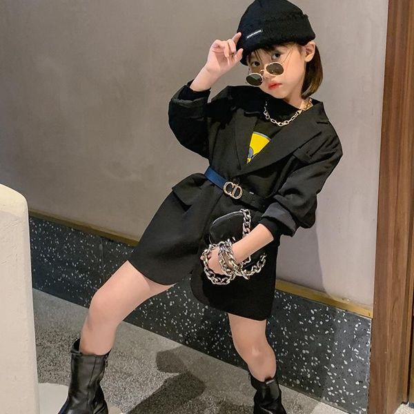 girls' suit jacket 2020 autumn new net red hepburn style retro belt in the big boy long small suit trend, Blue;gray
girls' suit jacket 2020 autumn new net red hepburn style retro belt in the big boy long small suit trend, Blue;gray