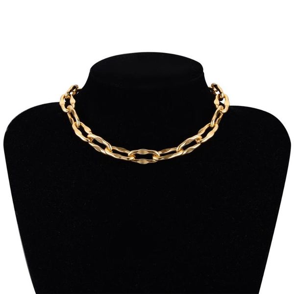 панк хип-хоп снаряженных кубинского майами коренастых цепей choker ожерелье женщины заявление шея воротник ювелирных изделия алюминий ожерел, Golden;silver
панк хип-хоп снаряженных кубинского майами коренастых цепей choker ожерелье женщины заявление шея воротник ювелирных изделия алюминий ожерел, Golden;silver