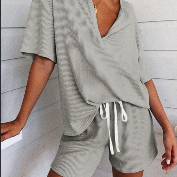 l5jip 2020 temperament v-neck suitloose suitfashion leisure sports suit suitloose leisure temperament v-neck women's 2020 suitfashion w, Gray
l5jip 2020 temperament v-neck suitloose suitfashion leisure sports suit suitloose leisure temperament v-neck women's 2020 suitfashion w, Gray