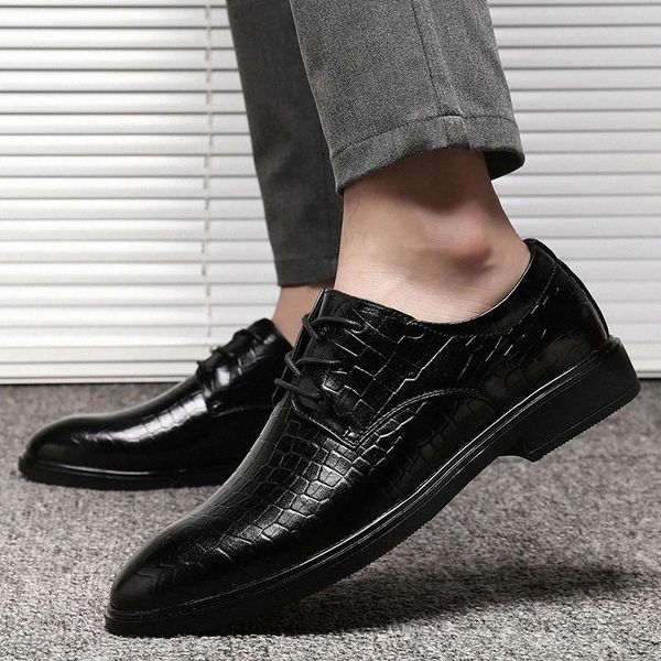 men business formal dress shoes outdoor oxford men genuine leather shoes lace-up pointed toe british style wedding #sd5w, Black
men business formal dress shoes outdoor oxford men genuine leather shoes lace-up pointed toe british style wedding #sd5w, Black