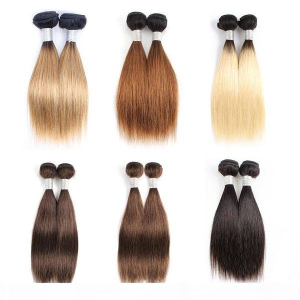 color human hair weave bundles ombre blonde brown short bob 10-12 inch 2 4 bundles set malaysian straight hair remy hair extensions, Black
color human hair weave bundles ombre blonde brown short bob 10-12 inch 2 4 bundles set malaysian straight hair remy hair extensions, Black