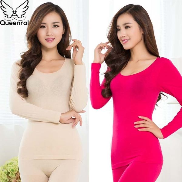 queenral women thermal underwear set for winter long johns second skin winter female thermal clothing cotton thermal shirt women 201027, Black;pink
queenral women thermal underwear set for winter long johns second skin winter female thermal clothing cotton thermal shirt women 201027, Black;pink