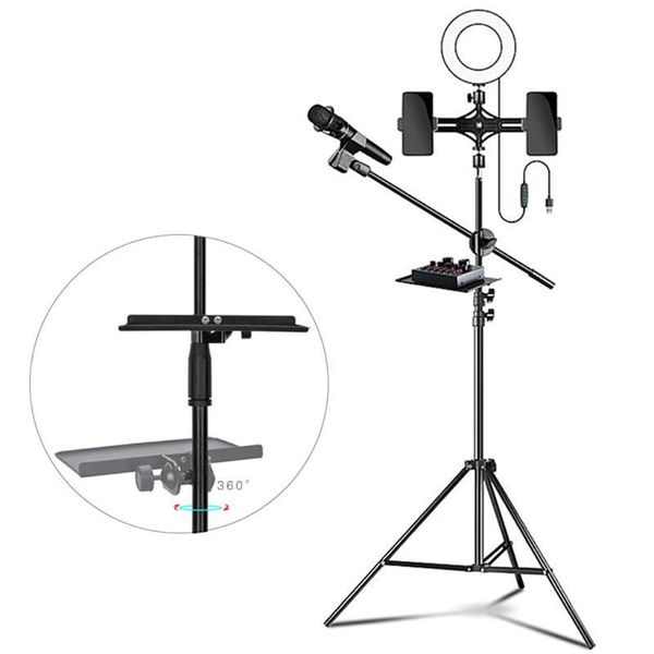 200x130(140)mm sound card live broadcast rack phone clip stand microphone holder tray
200x130(140)mm sound card live broadcast rack phone clip stand microphone holder tray