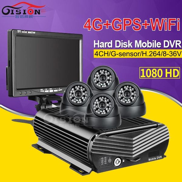 4g gps wifi 2tb hard disk 256g sd 4ch hdd mobile dvr video recorder realtime remote monitoring+4 inside dom 2.0mp car dvr camera
4g gps wifi 2tb hard disk 256g sd 4ch hdd mobile dvr video recorder realtime remote monitoring+4 inside dom 2.0mp car dvr camera