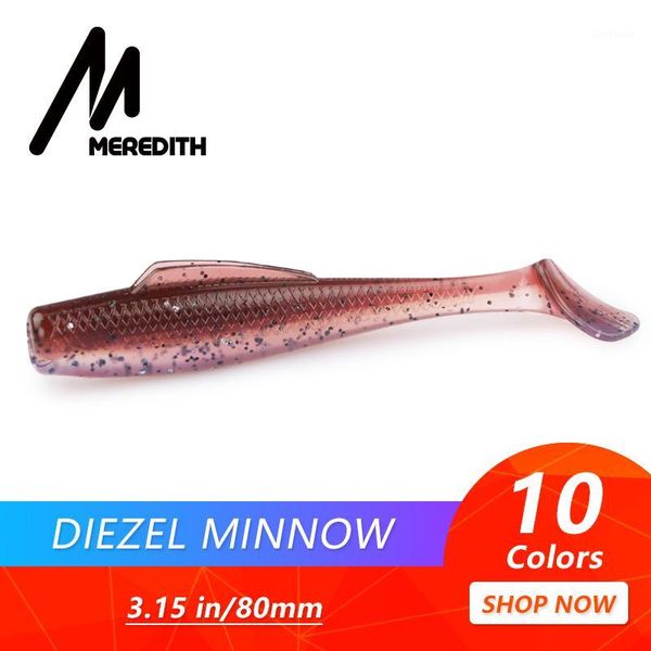 meredith diezel minnow fishing lures 80mm 5.9g fishing soft baits 3.15" 8pcs/lot silicone artificial swim plastic lure wobblers1
meredith diezel minnow fishing lures 80mm 5.9g fishing soft baits 3.15" 8pcs/lot silicone artificial swim plastic lure wobblers1