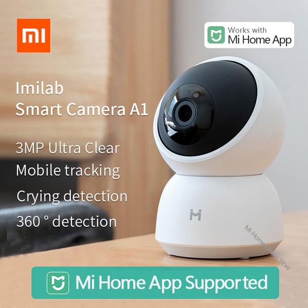 smart camera a1 1296p hd smart webcam 360° vision video camera view baby security monitor work for mi home app
smart camera a1 1296p hd smart webcam 360° vision video camera view baby security monitor work for mi home app