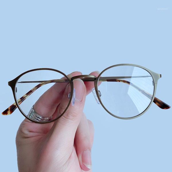 optical glasses frame women men round brand eyeglasses frames metal spectacles clear lenses glasses1, Black
optical glasses frame women men round brand eyeglasses frames metal spectacles clear lenses glasses1, Black