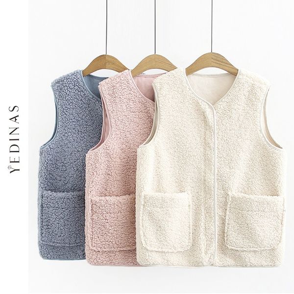 yedinas 2020 new women sleeveless vest winter warm jacket female short veats korean style waistcoat zipper casual ladies jackets 1023, Black;white
yedinas 2020 new women sleeveless vest winter warm jacket female short veats korean style waistcoat zipper casual ladies jackets 1023, Black;white