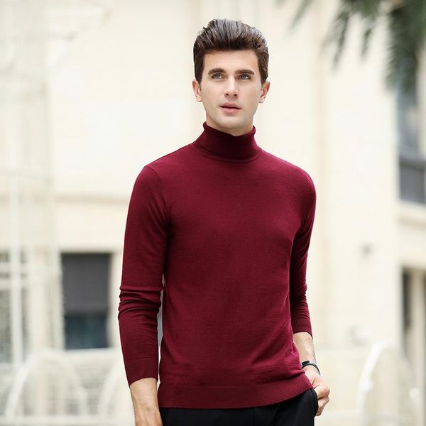 men's fall and winter new pullover sweater cashmere fashion casual 1903, White;black
men's fall and winter new pullover sweater cashmere fashion casual 1903, White;black