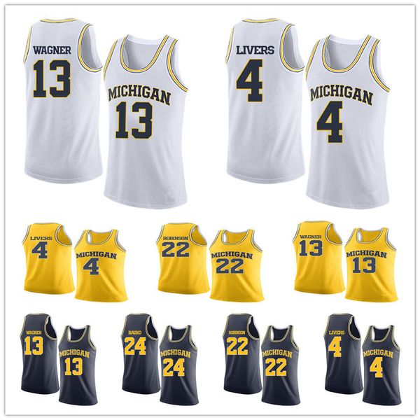 пользовательские ncaa мичиган росомахи 13 moritz wagner 24 c.j. baird 4 исайя 22 печень дункан робинсон майки для баскетбола любое количеств, Black
пользовательские ncaa мичиган росомахи 13 moritz wagner 24 c.j. baird 4 исайя 22 печень дункан робинсон майки для баскетбола любое количеств, Black