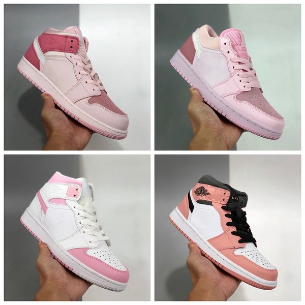 2021 new 1 mid wmns digital pink women basketball shoes designer pink quartz girls baskets 1s des chaussures zapatos size 36-39
2021 new 1 mid wmns digital pink women basketball shoes designer pink quartz girls baskets 1s des chaussures zapatos size 36-39