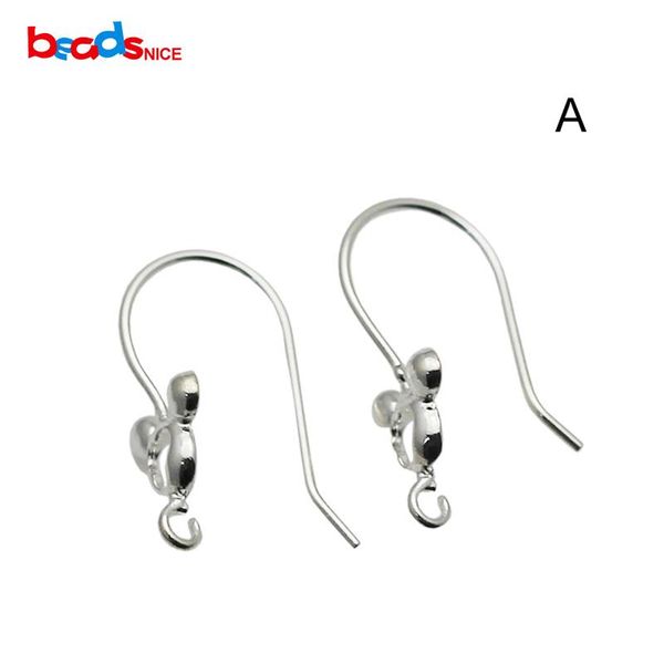 beadsnice fish hooks ear wires 925 sterling silver earring findings handmade earing wires women earring making supplies id 34923, Golden;silver
beadsnice fish hooks ear wires 925 sterling silver earring findings handmade earing wires women earring making supplies id 34923, Golden;silver