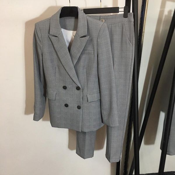 women's suits & blazers 6.1 elegant korean vintage women plaid houndstooth 3 pieces set office lady british style blazer suit pant vest, White;black
women's suits & blazers 6.1 elegant korean vintage women plaid houndstooth 3 pieces set office lady british style blazer suit pant vest, White;black