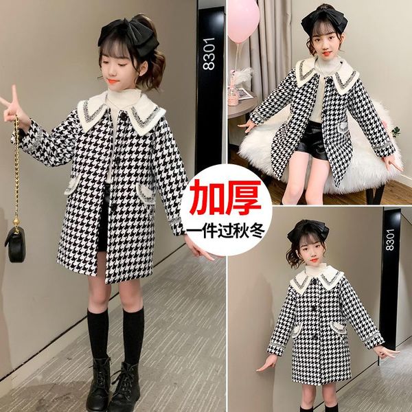 children's clothing girls' woolen autumn and winter coat 2021 new children's thick quilted mink woolen coat and trench tide, Blue;gray
children's clothing girls' woolen autumn and winter coat 2021 new children's thick quilted mink woolen coat and trench tide, Blue;gray