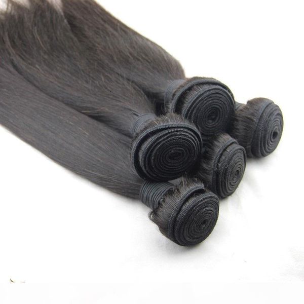 straight unprocessed double weft hair bundles non-remy 100% human hair bundles 10-30 inchs brazilian hair weave bundles, Black
straight unprocessed double weft hair bundles non-remy 100% human hair bundles 10-30 inchs brazilian hair weave bundles, Black