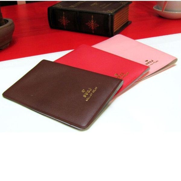 Passport Cover Women Men Pu Leather Cover On The Passport Id Credit Card Holderbrand Travel Passport Holder H Sqcqfy