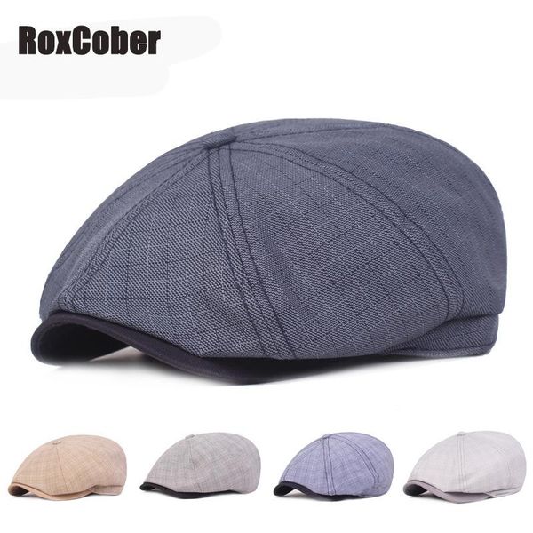 sboy hats roxcober herringbone plaid cap men women octagonal flat fashion chic travel sun hat adjustable, Blue;gray
sboy hats roxcober herringbone plaid cap men women octagonal flat fashion chic travel sun hat adjustable, Blue;gray