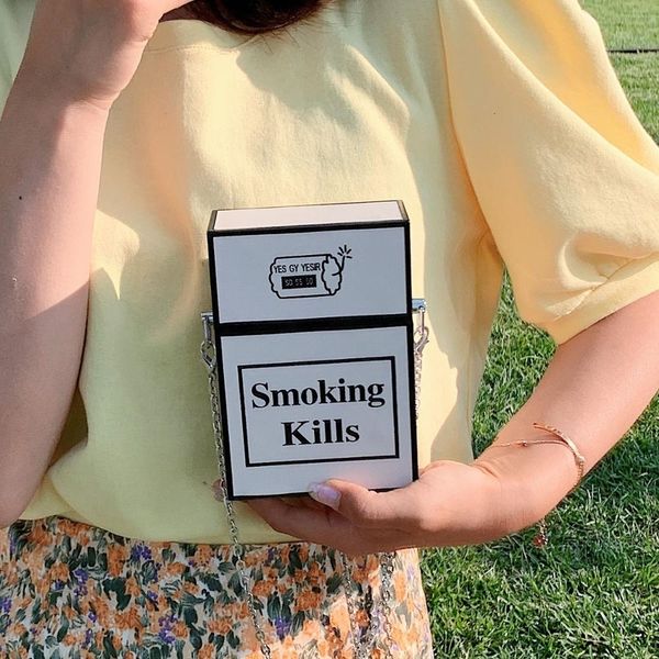 creative chains box women shoulder bags designer cigarette case shape crossbody bag lady funny small purse chic female bags 2020
creative chains box women shoulder bags designer cigarette case shape crossbody bag lady funny small purse chic female bags 2020