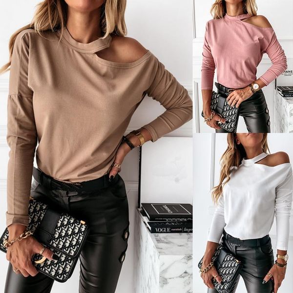 fashion off shulder hollow out long sleeve women blouse casual women and shirt fall 1, White
fashion off shulder hollow out long sleeve women blouse casual women and shirt fall 1, White