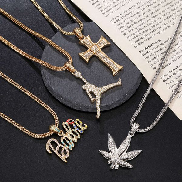 hop inlaid hip zircon with men's necklace and women's necklaces personalized geometric pendantfv3n, Silver
hop inlaid hip zircon with men's necklace and women's necklaces personalized geometric pendantfv3n, Silver
