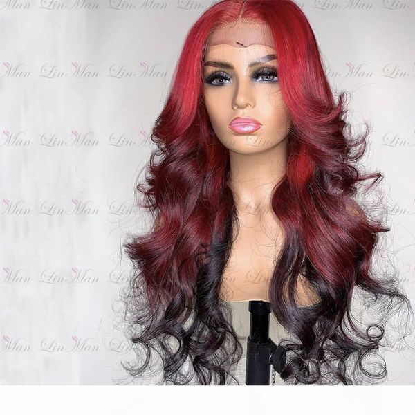 wave ombre red with natural colored lace front human hair wigs for women pre plucked brazilian remy hair, Black;brown
wave ombre red with natural colored lace front human hair wigs for women pre plucked brazilian remy hair, Black;brown