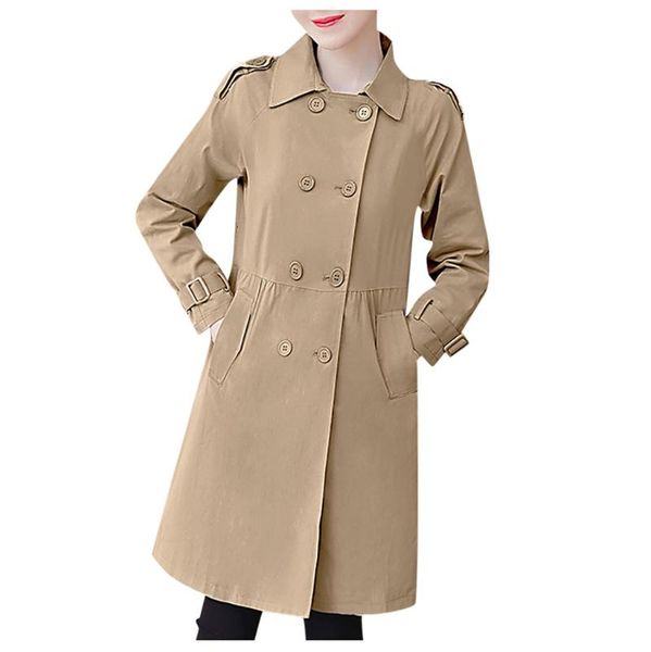 women's wool & blends sagace 2021 winter thin slim plus size women woolen jacket casual medium long solid color sleeve coat, Black
women's wool & blends sagace 2021 winter thin slim plus size women woolen jacket casual medium long solid color sleeve coat, Black