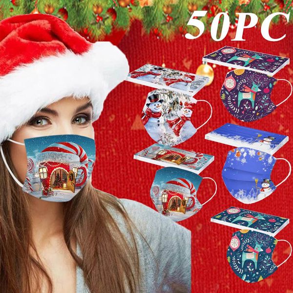 christmas face 50pcs wholesale mask printed disposable masks fast delivery mascarilla masker
christmas face 50pcs wholesale mask printed disposable masks fast delivery mascarilla masker