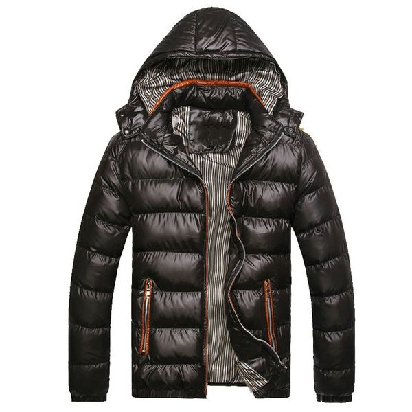 hooded men's winter jackets casual parkas men coats thick thermal shiny coats slim fit brand clothing 7xl sa045 201023, Black
hooded men's winter jackets casual parkas men coats thick thermal shiny coats slim fit brand clothing 7xl sa045 201023, Black