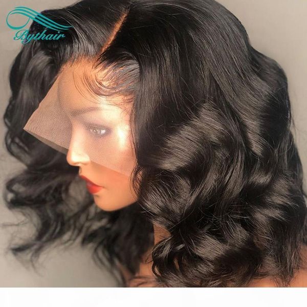 bythair brazilian pre plucked short bob wavy full lace human hair wigs with baby hairs lace front wig for black women, Black;brown
bythair brazilian pre plucked short bob wavy full lace human hair wigs with baby hairs lace front wig for black women, Black;brown
