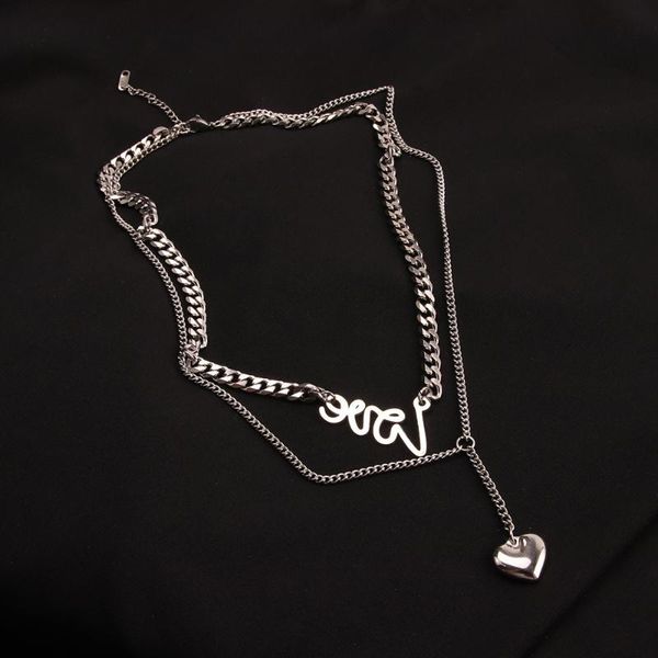 fashion all-match titanium steel necklace male hip-hop clothes pendant long simple sweater chain jewelry sale, Silver
fashion all-match titanium steel necklace male hip-hop clothes pendant long simple sweater chain jewelry sale, Silver