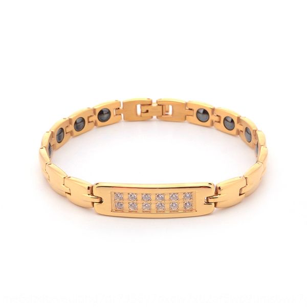 fashion titanium steel magnet energy italy diamond bracelet gold braceletbracelet gold braceletinlaid women's hand jewelry eyyjx, Golden;silver
fashion titanium steel magnet energy italy diamond bracelet gold braceletbracelet gold braceletinlaid women's hand jewelry eyyjx, Golden;silver