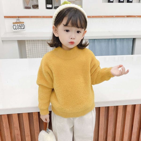 2020 zhili autumn huzhou winter wear children's imitation mink veet round neck knitted girls' sweater 1wbz, Blue
2020 zhili autumn huzhou winter wear children's imitation mink veet round neck knitted girls' sweater 1wbz, Blue