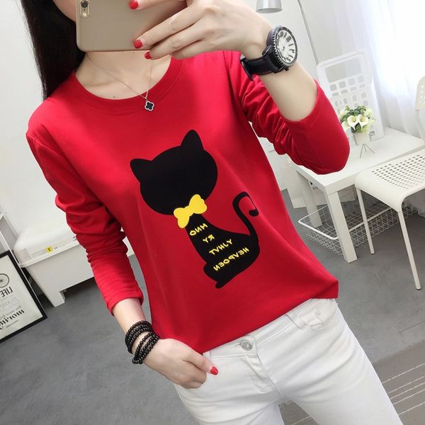 mavxg 2020 spring korean version of early new net red for sleeve long t-shirt t-shirt women wear mm loose large women's autumn fat vbyg, White
mavxg 2020 spring korean version of early new net red for sleeve long t-shirt t-shirt women wear mm loose large women's autumn fat vbyg, White