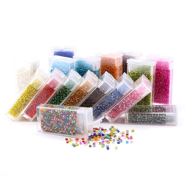 1000pcs/lot 2mm irrigation silver color glass seed beads czech seed beads diy bracelet necklace for jewelry making jew jllnqs
1000pcs/lot 2mm irrigation silver color glass seed beads czech seed beads diy bracelet necklace for jewelry making jew jllnqs