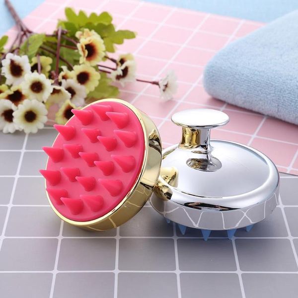 gold plated silicone scalp massage hair brushes comb non slip washing shampoo shower hair brush comb spa massage combs for hair bbywaa, Silver
gold plated silicone scalp massage hair brushes comb non slip washing shampoo shower hair brush comb spa massage combs for hair bbywaa, Silver