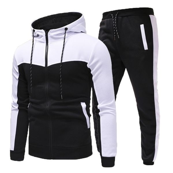men's hoodies tracksuit sets 2 pcs hoodie pants jogger set autumn winter men outfits sportswear suit loose fit running sweatsuit 201210, Gray
men's hoodies tracksuit sets 2 pcs hoodie pants jogger set autumn winter men outfits sportswear suit loose fit running sweatsuit 201210, Gray