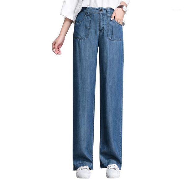 women's spring-summer 2020 new high waist jeans loose thin thin slim wide leg pants mopping pants1, Blue
women's spring-summer 2020 new high waist jeans loose thin thin slim wide leg pants mopping pants1, Blue